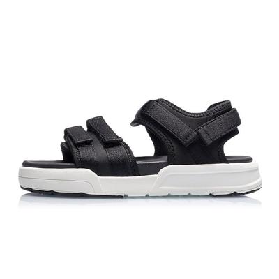 Li Ning Kids Open-Toe Sandals Kids Footwear Standard-Black YKUQ048-3