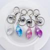 Bunter Muschelglocken-Schlüsselanhänger Stilvoller Acryl-Anhänger Schlüsselanhänger Acryllegierung Schlüsselanhänger Modischer Taschenanhänger