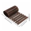 Foldable Wooden Garden Pathway Sturdy Roll-out Outdoor Path Roll-up