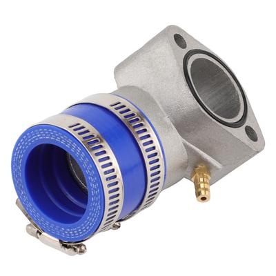 Metal Rubber Intake Manifold Adapter for GY6 150CC Carburetor Preventing Air Leaks Enhancing Engine Performances