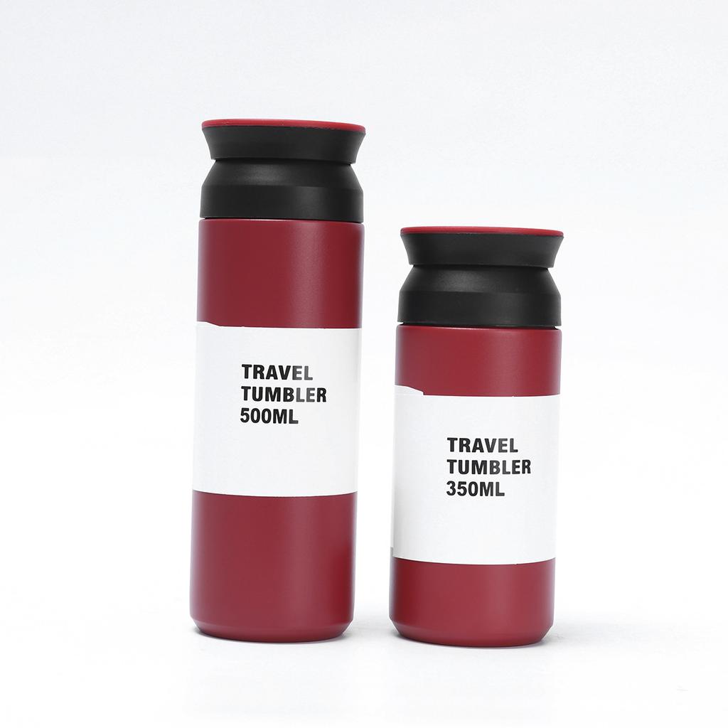 Japanese Harajuku style element cup, office worker outdoor travel cup, double-layer office stainless steel thermos cup