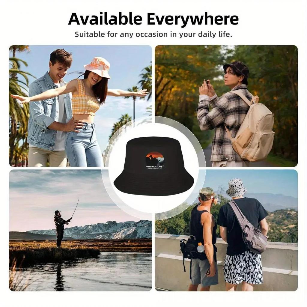 cotswold way Bucket Hat funny hat Trucker Cap Tactical Cap Anime Caps Women Men's
