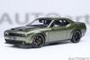 AUTOart Dodge Challenger SRT Jailbreak 2022 Schwarz Gestreift Fertigmodell 71761 1/18 (Metallic Grün/Carbon [F8 GRÜN])