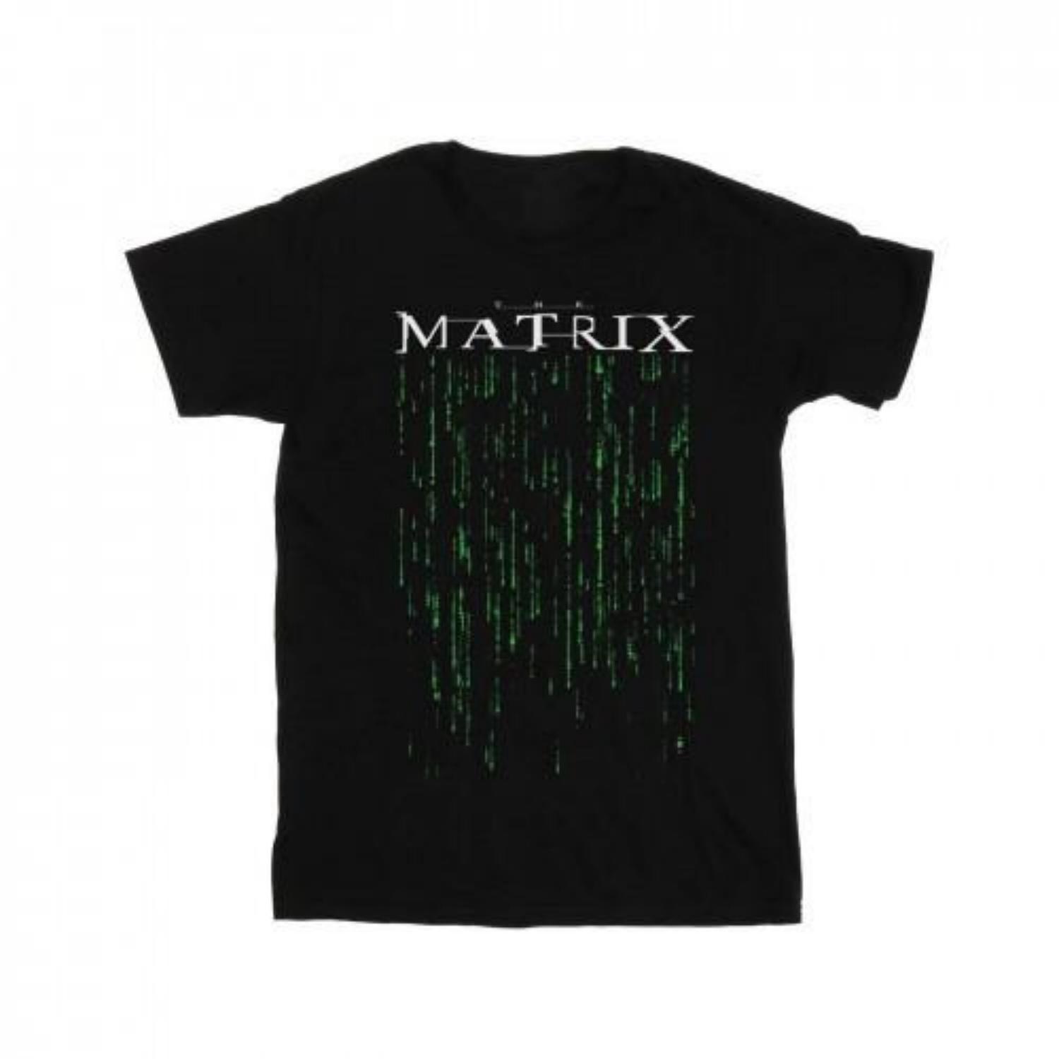 Мужская футболка The Matrix Green Code S