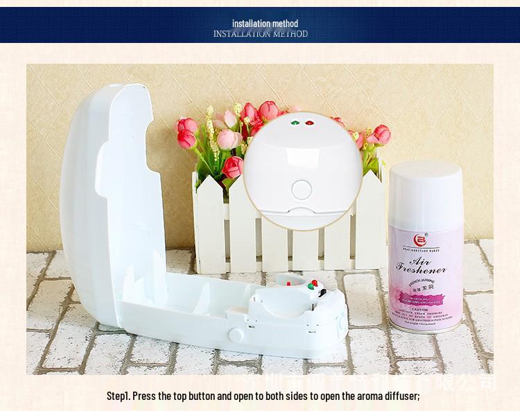 Smart Wall-Mounted Automatic Air Freshener & Purifier for Home, Bathroom, and Hotel