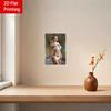 Art Mural Métallique Vintage Dame Élégante en Bikini 20x30 cm Plaque Plate en Fer 2D Décor Rétro pour Maison Cuisine Bar Jardin Café