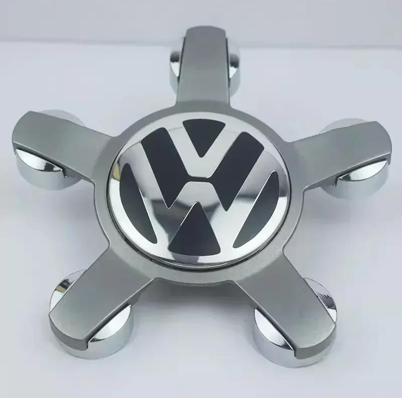 2026 Heiß Für Volkswagen VW 4 STÜCK Volkswagen VW Radnabenkappen mit Fünf-Kralen-Logo 135mm 4F0601165N/8R0601165 geeignet für Pass