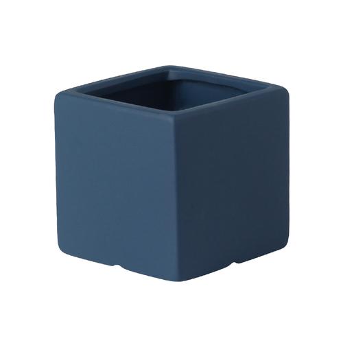 European-style Square Succulents Flower Pot Countertop Ornaments Color Ceramic Flower Pot Plant Potted Garden Decoration Modern