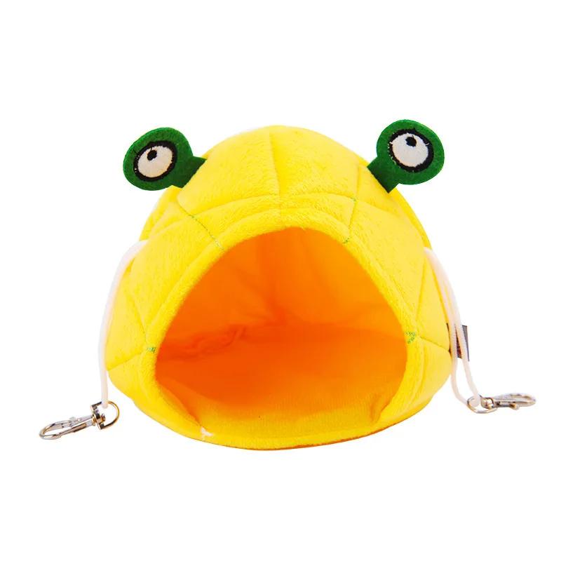 Hamster Hängematte Käfig Haus Ratte Meerschweinchen Cavia Niedlichen Cartoon Banane Ananas Frosch Nest Hamster Haus