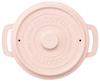 Skater Microwave Pot with Dishwasher Powder Cherry Made In Japan Cocotte-Style Strainer, Safe, 1600ml, 18cm, Color, Blossom,