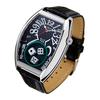 Frank Miura Herrenuhr Macau Gambling Reissue Dice Casino Limited Edition Schwarz