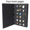 1pcs Felt Jewelry Display Book with Brooch Storage Bag Multi-Functional Earring Necklace Display Board Brooch Storage Box