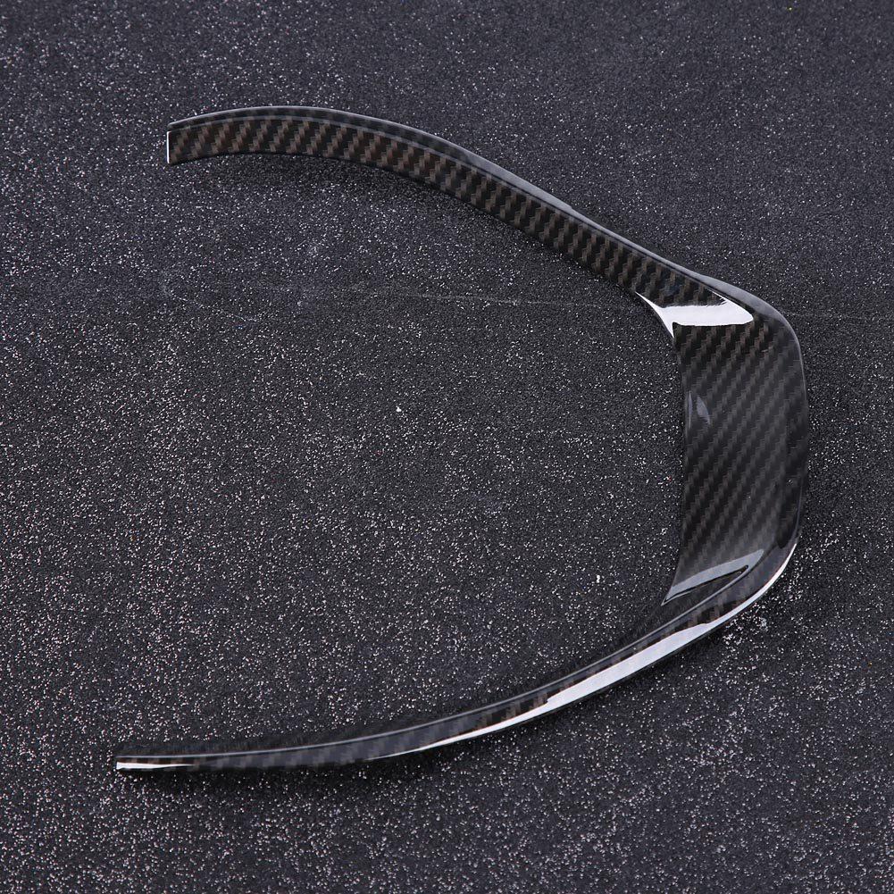 Carbon Fiber Style Car Steering Wheel Decoration Cover Trim for 3 Series F30 F31 F34 2013?2018