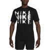 T Shirts Men's Black Crew Neck HJ3074-010