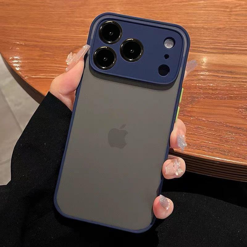 Luxury Matte Silicone Shockproof Phone Case For IPhone 17 Pro Max Air 13 11 12 14 15 16 Plus Bumper Transparent Soft Cover