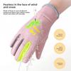 Windproof Kids Warm Gloves Night Luminous Children's Outdoor Gloves  Outdoor