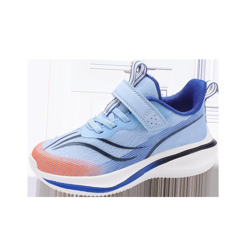 

2025 new soft-soled mesh sneakers, men s and women s middle-aged and older children s breathable running shoes, spring student training shoes 40 очистить синий