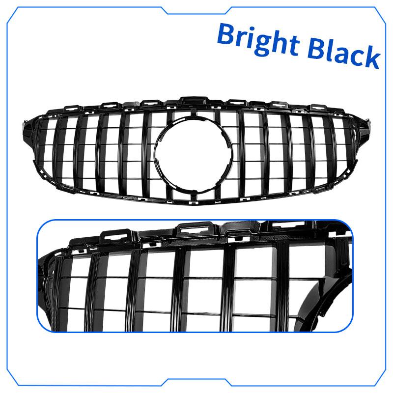 High quality Front Grille Bumper Grill Grid For Mercedes Benz C Class W205 C205 S205 A205 2015-2018 C260 C250 Accessories AMG GT