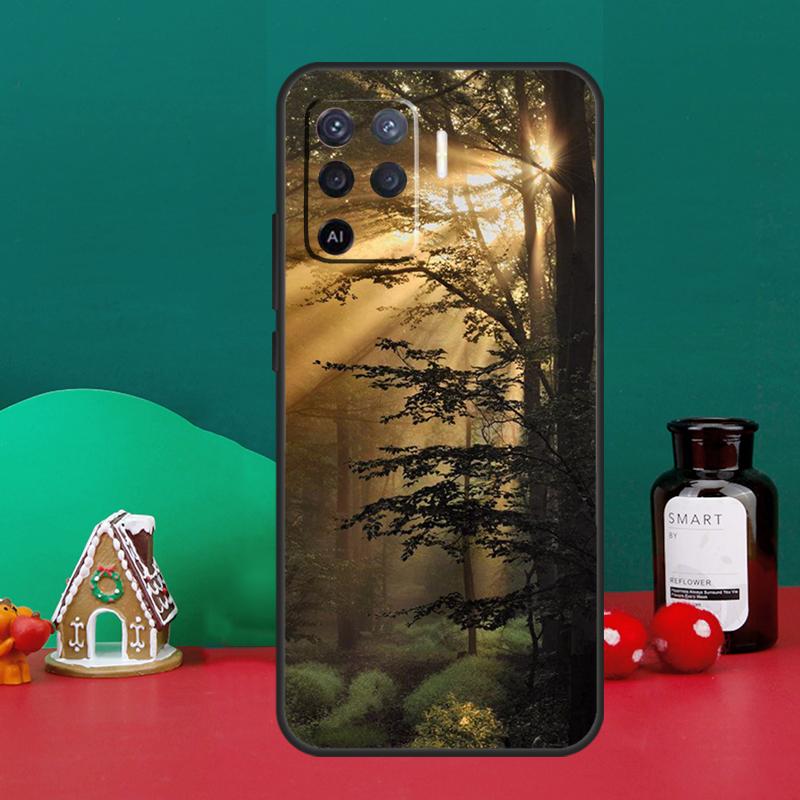 

Beautiful Nature Forest Tree Case For Oppo A5 A6 Pro A15 A18 A38 A58 A78 A98 A54 A74 A94 A17 A57 A80 A60 A40 A16 A76 A96 OPPO A40 A40m