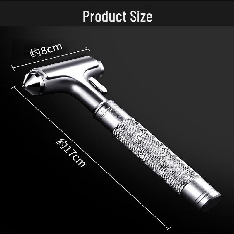 Multifunctional Emergency Car Safety Hammer & Glass Breaker