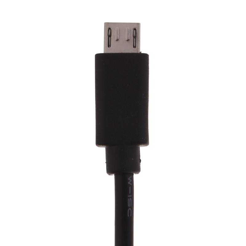 Convenient USB to Micro USB Charge Cable with Power Control Button for Tablet Office Desk Light Cooling Fan Bedside Lamp