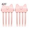 Cordless Hair Volume Tools 2Pcs Heated Clip for Roots, Rechargeable Volumizing Tool Fine Styling Flat Hair, Root Lifter Comb with 2 Heat Settings