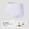 Duoduo Cotton Women's High-Waist Tummy Control 4-Pack Panties
