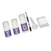 Eyebrow Tint Kit Semi Permanent High Pigment Instant Result Long Lasting Quick Dry Waterproof Brow Dye Set 10ml Black