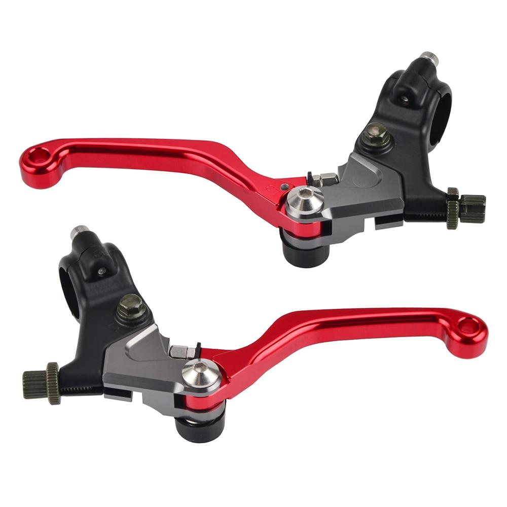 NICECNC 7/8" Shorty Brake Lever & Clutch Lever For Suzuki RM60 RM80 RM125 RM250 RM400 DR125 DR250 DR400 Honda Yamaha Kawasaki