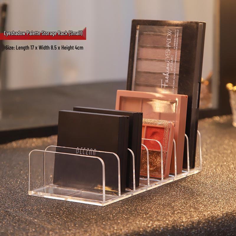 Tiered Transparent Acrylic Display Stand for Badges, Medicine, Figurines, Eyeshadow & Cosmetics