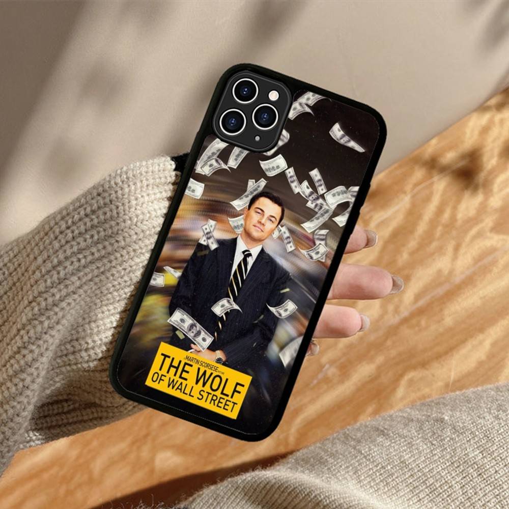 TV The W-Wolf Of W-Wall S-Street For IPhone 17 16 Pro Max Air 15 14 13 12 Mini Plus 11 Hard PC+TPU Phone Back Cover
