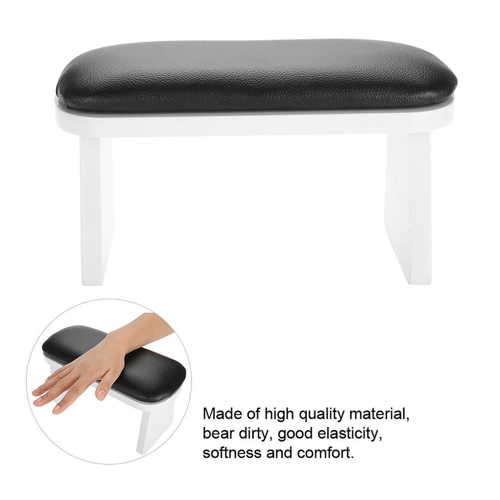 Nail Art Manicure Hand Rest Cushion for Arm Rest Manicure Salon Black
