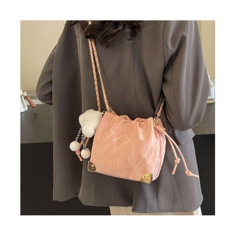 This Year's Popular Super Hot Small Bag Women's 2025 New Summer Fashion Chain Bag Casual Versatile Messenger Bucket Bag