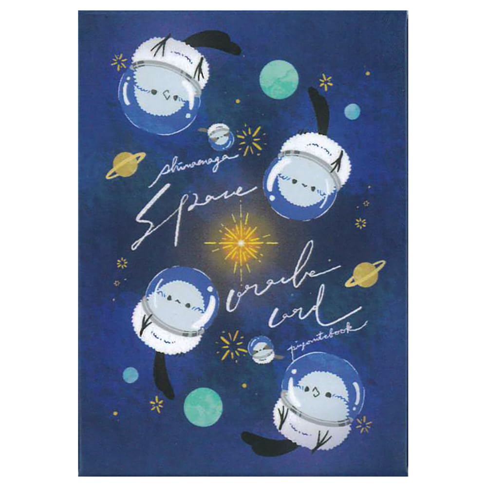 

Cosmic Oracle Piyo Notebook 32 Instruction Booklet Long-tailed Tit s Cards, 12-page [Authentic Product]