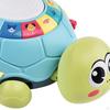 Turtle Crawling Musical Toys, Pretend Toy, Infant Toy for 1 2 Year Old Birthday Gift