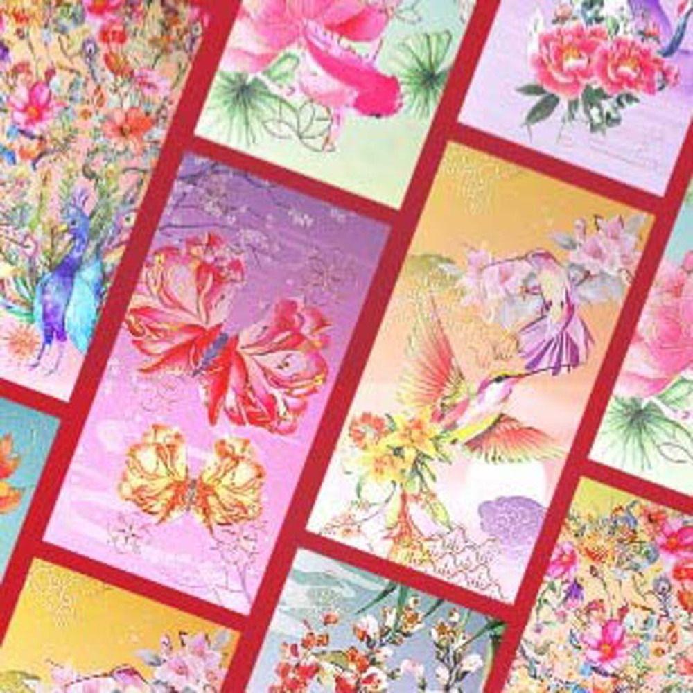 6Pcs/set Spring Festival Supplies Red Envelope Chinese New Year Decorations Luck Money Bag  Wedding