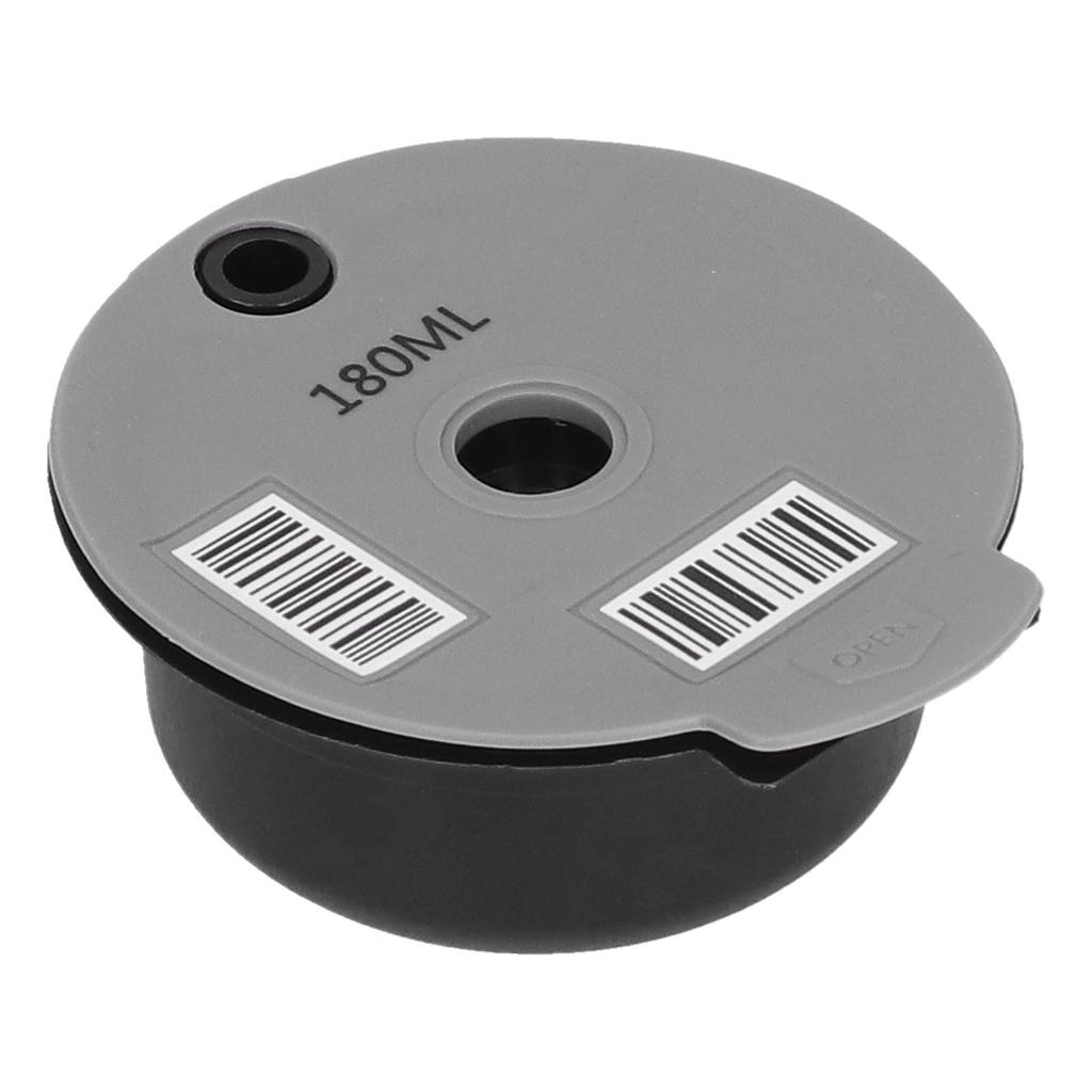 Reusable Coffee Capsule Cup Coffee Filter with Spoon Brush Home Office Cafe Accessories180ML