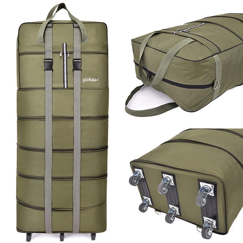 KANDEXS 55-inch Rolling Travel Duffle Bag