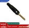 4mm Copper Nickel-Plated High Current Solderless Banana Plug with Seven-Pin Transverse Hole