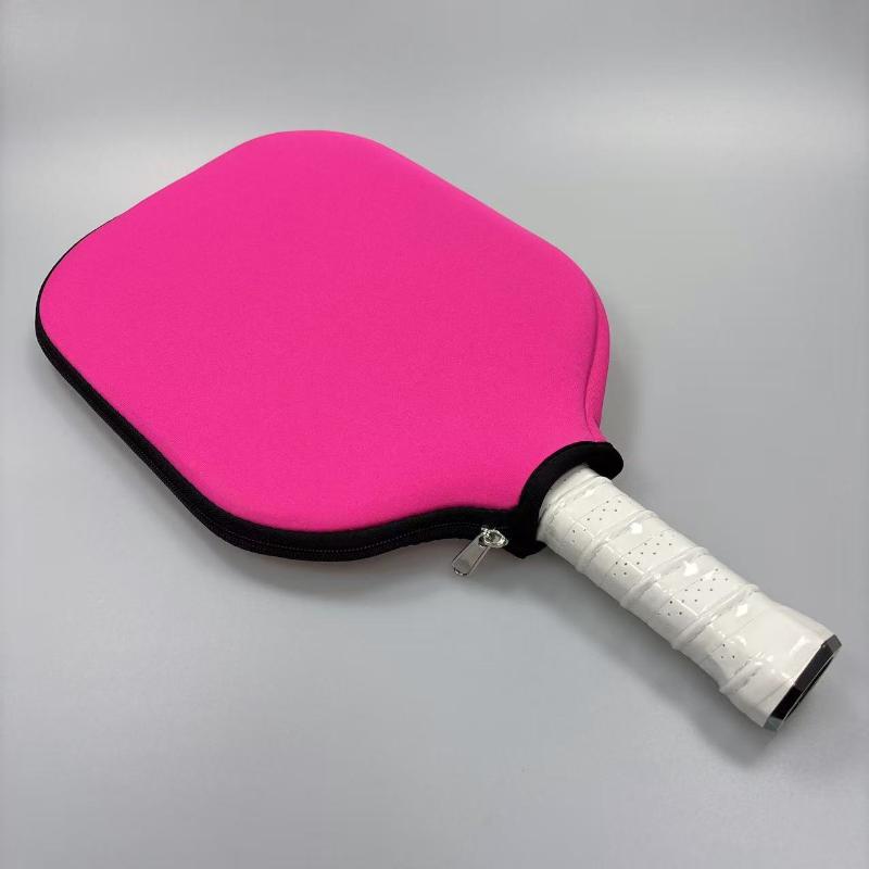 Soft Neoprene Pickleball Racket Sleeve Lightweight Waterproof Pickleball Paddle Cover Pickleball Accessories Protector Bag
