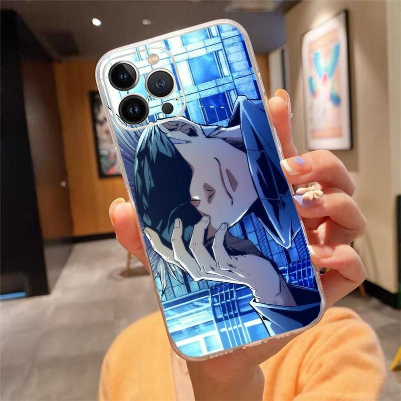 Phone Case For Iphone 17 Pro Max Air 16 15 14 13 Pro Max 15 16 Pro 15Plus Anime Jujutsu Kaisen Yuji Itadori Satoru Gojo