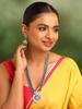 Traditional Silver Oxidised Silver Necklace Jewellery Set for Women
