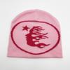 Halloween Series Jacquard Knitted Hat European and American Fashion Skull Portrait Beanie Pullover