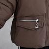 Fashion Women's Winter Jackets Faux Fur Collar Casual Thick Short Parkas Female Warm Coat