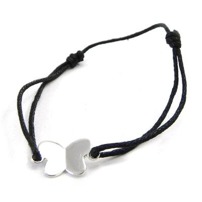 [I3665] - Silver Bracelet 'Butterfly'