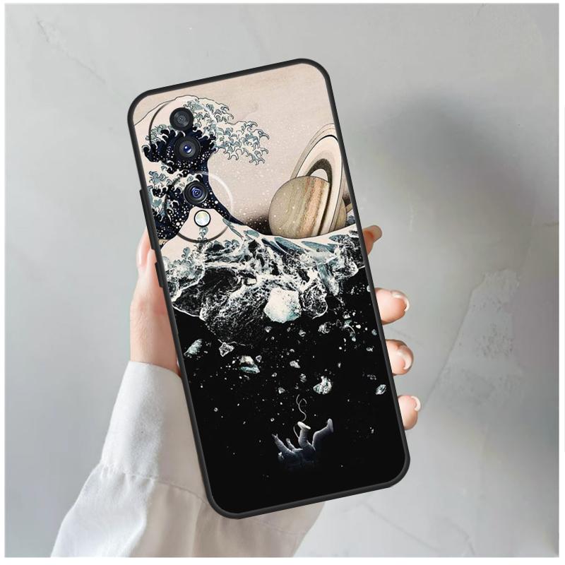 Moon Stars Space Astronaut Phone Case For Honor X8b X9b X8 X9 X6a X7a X8a X9a Honor Magic 6 Pro 5 Lite 50 70 90 Cover