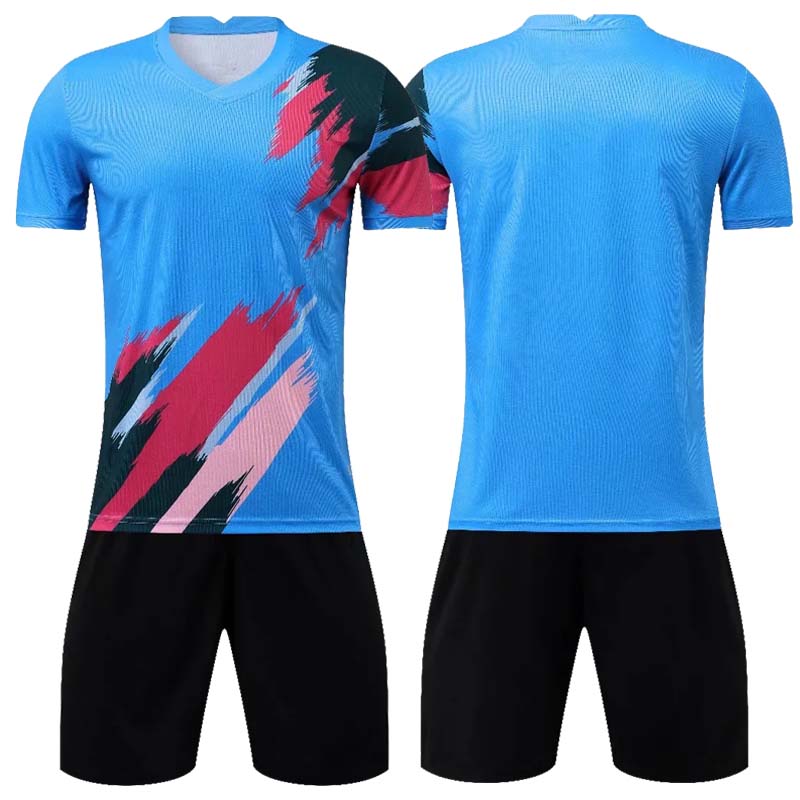 Futebol Team Shirt Children Football Jerseys Men Boys Soccer Clothes Sets Short Sleeve Kids Football Uniforms Adult Kids Maillot