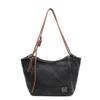 Denim Tote Bag Women's Shoulder Bag Student Class Large Capacity Spring and Summer Handbag Fashion Wing Bag