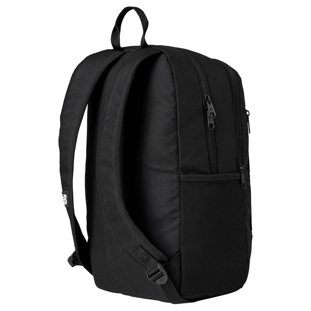 New New Balance Polyester Backpack Regular Unisex Black LAB23013001