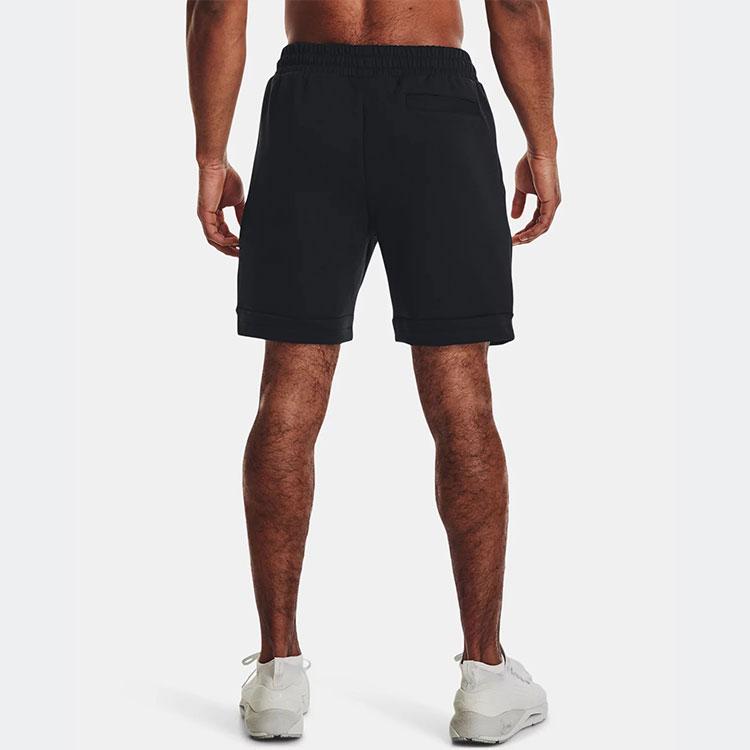 Under Armour Printed Letter Casual Knit Shorts Men Shorts Black 1370424-001